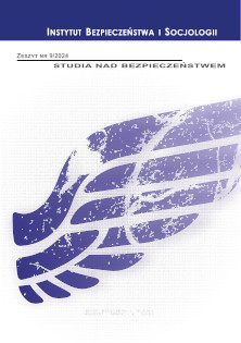 Okładka 9 Numeru Studia nad bezpieczeństwem